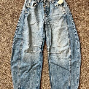 We The Free Relaxed Light Blue Jeans